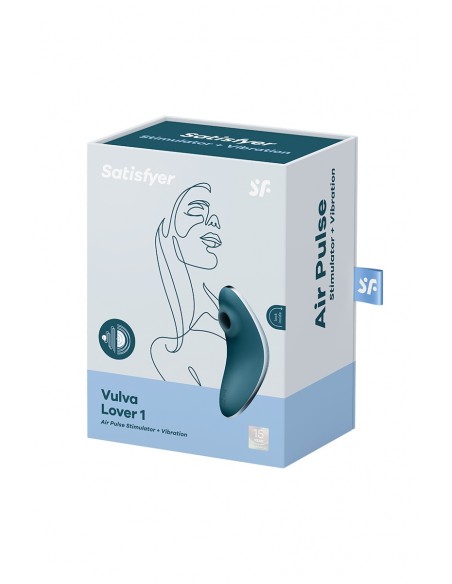 Double stimulateur Vulva Lover 1 bleu - Satisfyer
