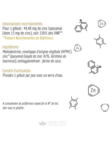 Zinc Liposomal - Natura Force