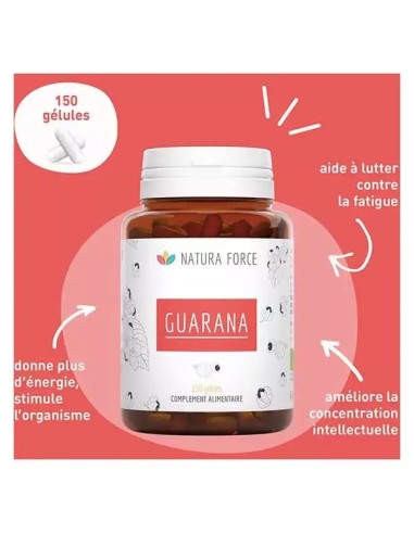 Guarana bio du Brésil - gélule -...