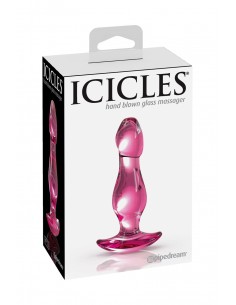 Plug anal verre Icicles n°73  2