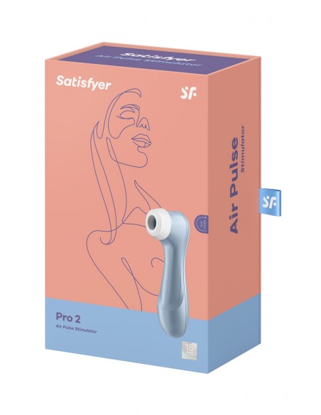 Stimulateur Pro 2 Generation 2 bleu - Satisfyer