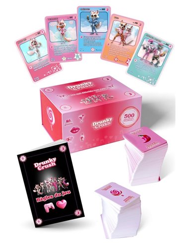 Le Jeu d'Apéro pour Couple - Drunky Crush