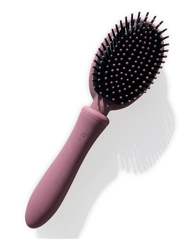 Brosse à Cheveux Vibrante - Vibraliss - Rose Poudré