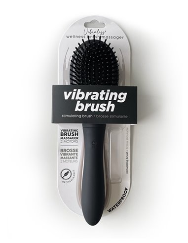 Brosse à Cheveux Vibrante - Vibraliss - Noir