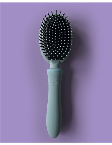 Brosse à Cheveux Vibrante - Vibraliss - Bleu/Gris
