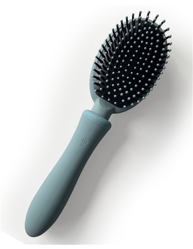 Brosse à Cheveux Vibrante - Vibraliss - Bleu/Gris