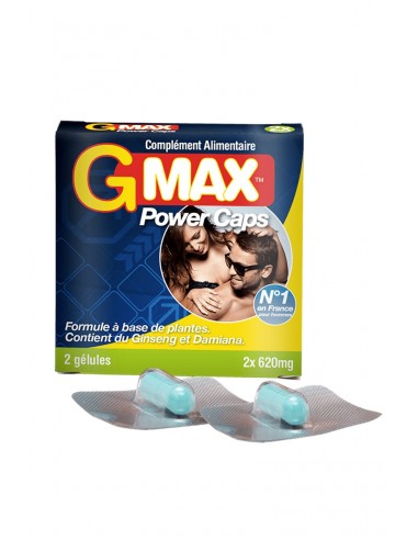 G-Max Power Caps Homme (2 gélules)