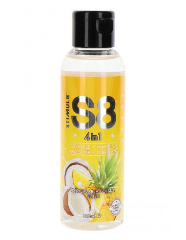 Lubrifiant S8 4 en 1 gout Tropical Pina Colada 125ml