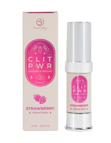 Baume pour clitoris Clit Pwr Fraise