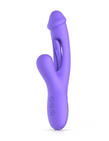 Vibro Rabbit avec Stimulateur de Point G Tess - Good Vibes Only