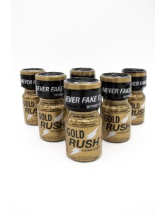 Poppers : 6 Gold Rush 10ml