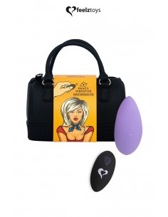Stimulateur télécommandé Panty Vibe violet - FeelzToys
