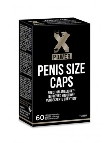 Penis Size Caps (60 gélules)