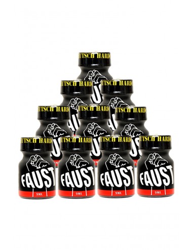 Pack 10 poppers Faust 10ml