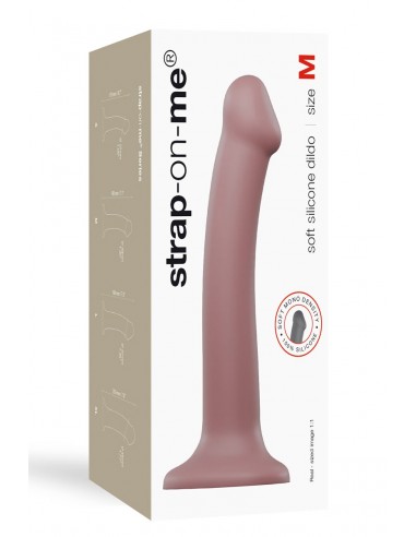 Dildo mono densité vieux rose M - Strap On Me