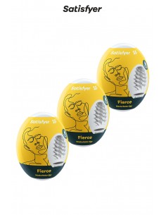 3 Masturbateurs Eggs Fierce - Satisfyer