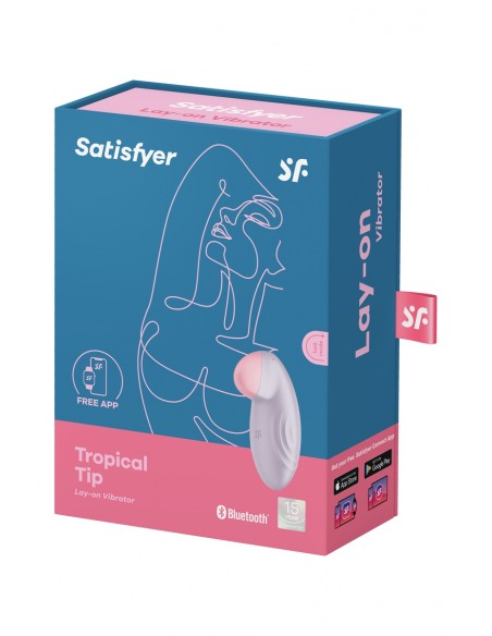 Stimulateur connecté Tropical Tip lilas - Satisfyer