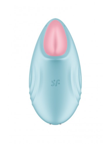 Stimulateur connecté Tropical Tip bleu - Satisfyer