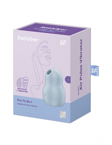 Stimulateur Satisfyer Pro To Go 1 bleu