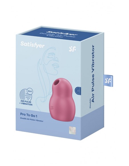 Stimulateur Satisfyer Pro To Go 1 rose