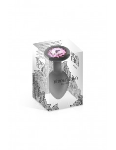 Plug bijou silicone noir S - Hidden Eden 2