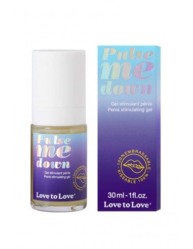 Gel stimulant pénis Pulse Me Down 30ml - Love To Love
