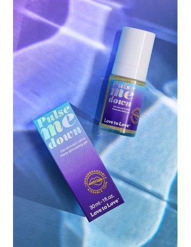 Gel stimulant pénis Pulse Me Down 30ml - Love To Love