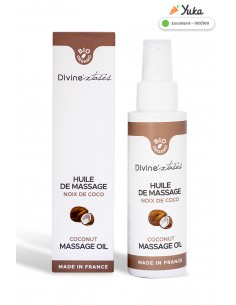 Huile de massage gourmande BIO Noix de coco