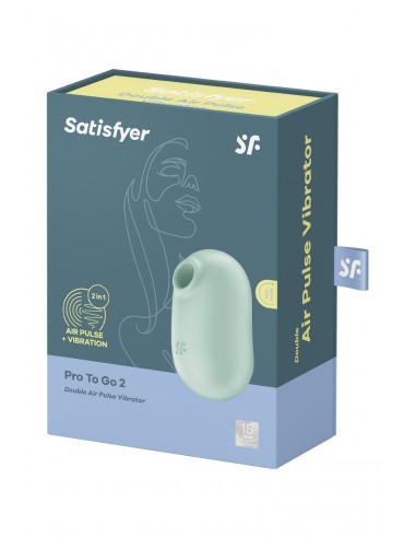 Stimulateur Satisfyer Pro To Go 2 menthe