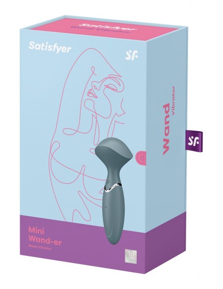 Mini Wand-er gris - Satisfyer