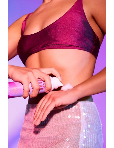 Mousse massage crépitante - fruits de la passion