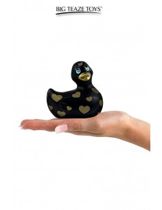 Mini canard vibrant Romance noir et or 2