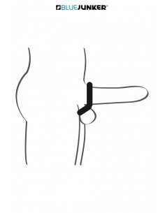 Double cockring en 8 - Blue Junker 2