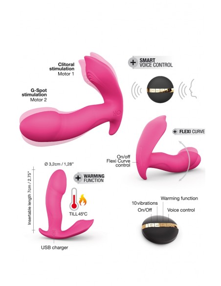 Stimulateur télécommandé Secret Clit