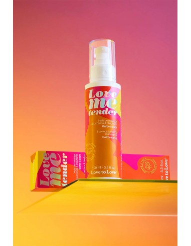 Huile de massage barbe a papa 100ml - Love to Love