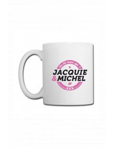 Mug blanc J&M - logo rond 2