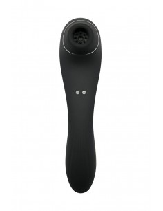 Stimulateur clitoridien Smooch noir - Wooomy 2