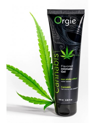 Lubrifiant eau Lube Tube Cannabis 100ml