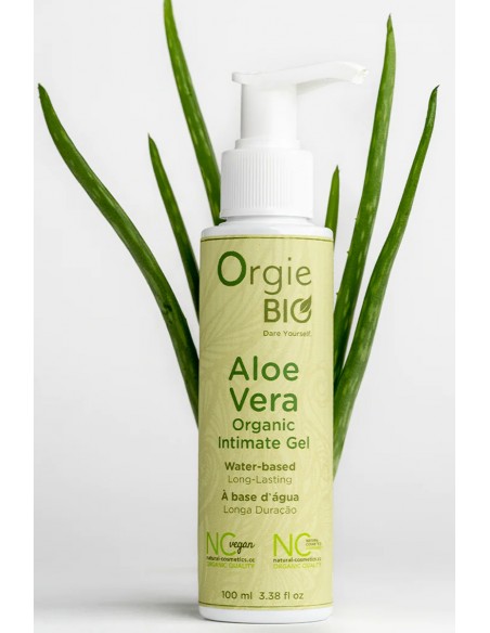 Gel Intime Bio à Base d'Eau à l'Aloe Vera