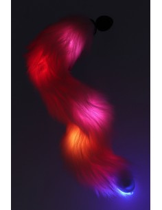 Plug anal Licorne avec queue lumineuse - Taboom 2