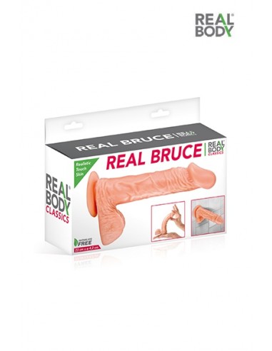 Gode réaliste 23 cm - Real Bruce