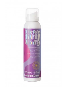 Mousse massage crépitante - fleur de cerisier