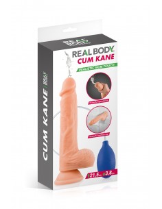 Gode éjaculateur Cum Kane 21,5cm - Real Body 2