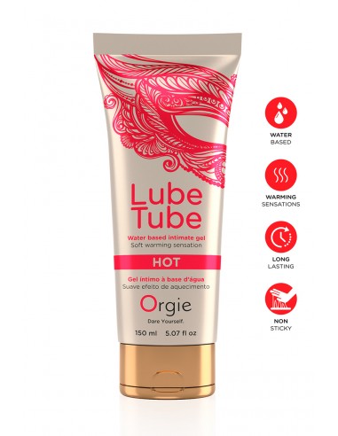 Lubrifiant eau chauffant Lube Tube Hot 150ml
