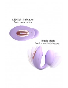 Double stimulateur Wonderlover mauve - Love to Love 2