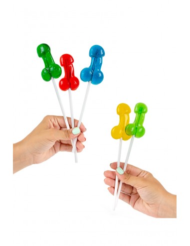 Sucette pénis Caipirinha avec alcool