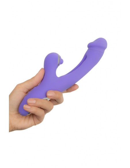 Vibro Rabbit avec Stimulateur de Point G Tess - Good Vibes Only