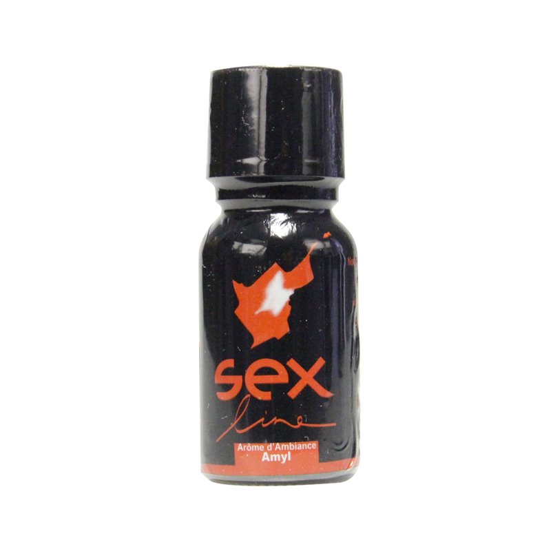 Poppers Sex line rouge 15 ml